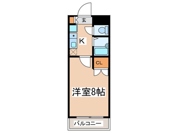 フェンテ多摩の物件間取画像